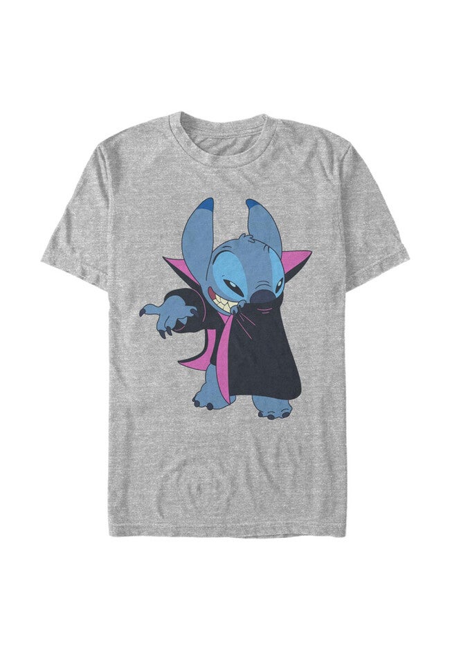 Vampire Stitch Relaxed Fit Boyfriend T-Shirt, ATHLETIC HEATHER, hi-res image number null