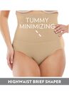 Instant Shaper Medium Control Seamless High Waist Brief, , alternate image number null