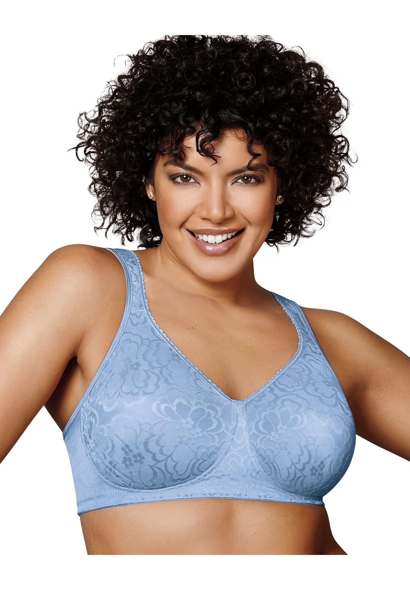 Playtex® 18 Hour Ultimate Lift & Support Wirefree Bra, ZEN BLUE, hi-res image number 0
