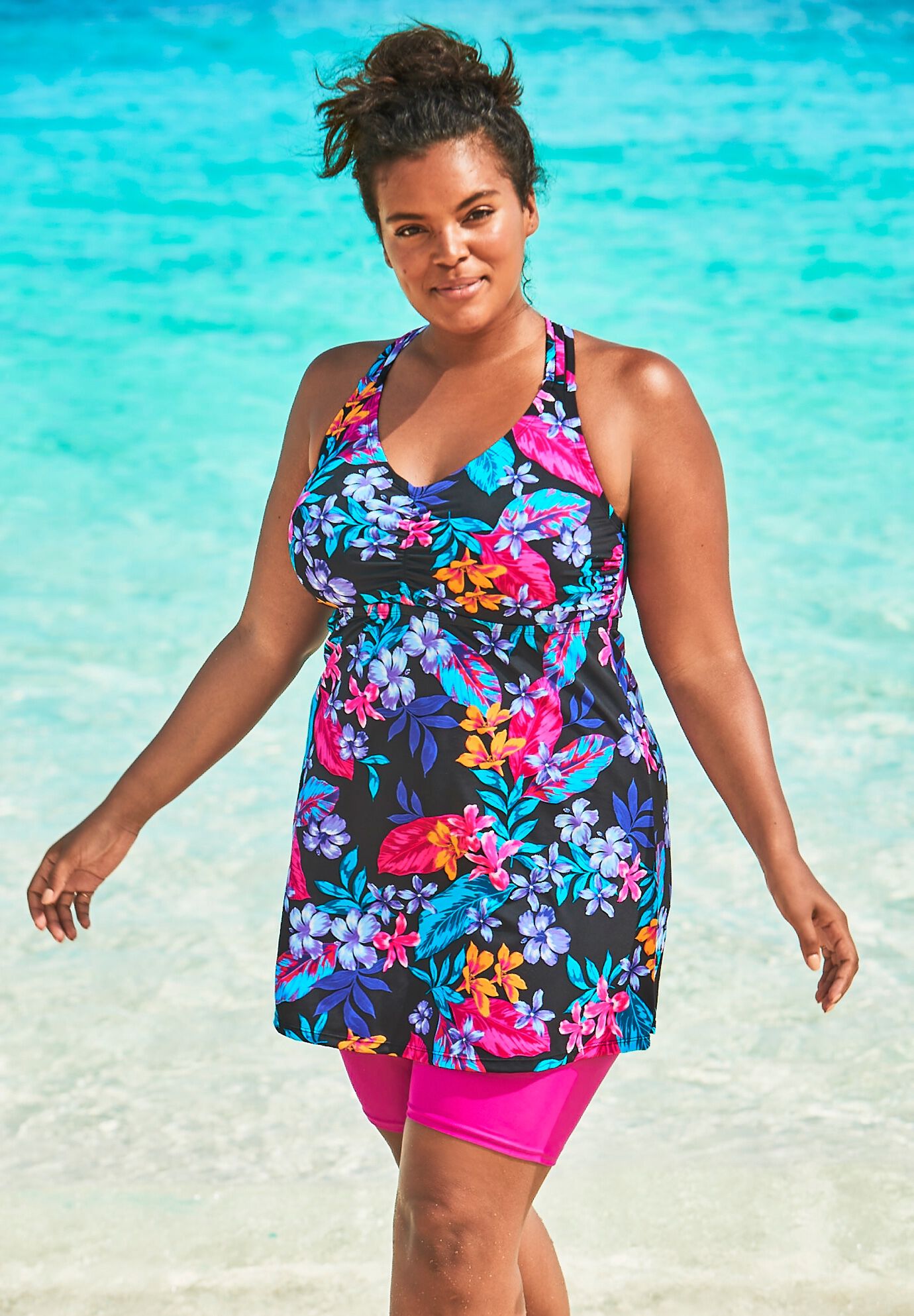 Roamans plus size bathing suits online
