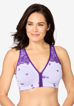 Wireless Front-Close Cotton Comfort Bra