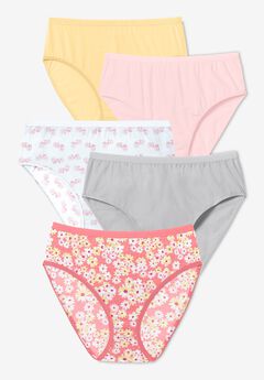 Hi-Cut Cotton Brief 5-Pack