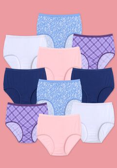 Full Coverage Cotton Brief 10-Pack