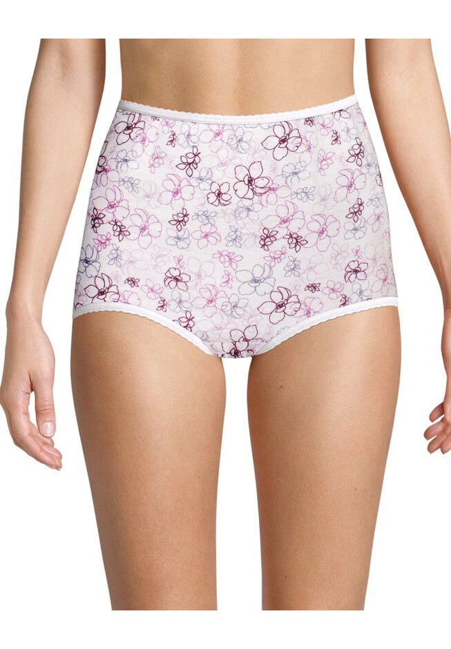 Skimp Skamp Cool Cotton Brief 3-Pack , NUDE PINK HEATHER, hi-res image number 0