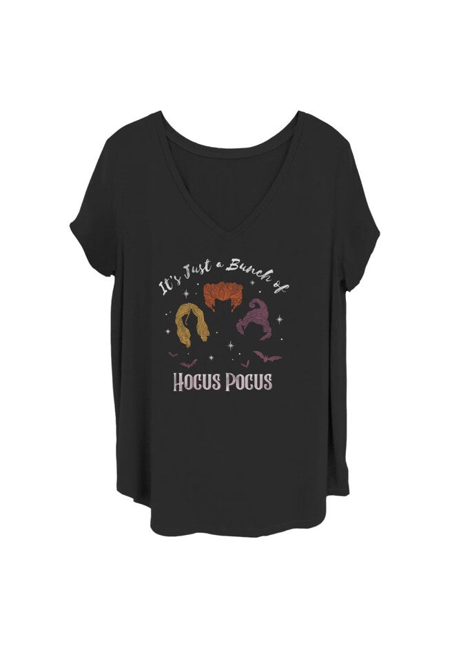 Bunch Of V-Neck T-Shirt, BLACK, hi-res image number null