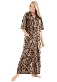 Plus Size Robes With Pockets