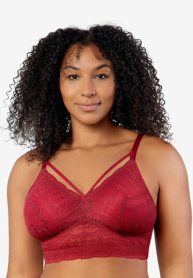 Mia Lace Bralette, RIO RED, hi-res image number 0