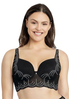 Pearl Longline Plunge Bra