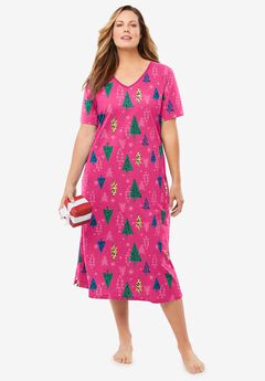 Long Print Sleepshirt