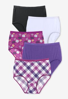 5-Pack Tag-free Full Coverage Cotton Brief