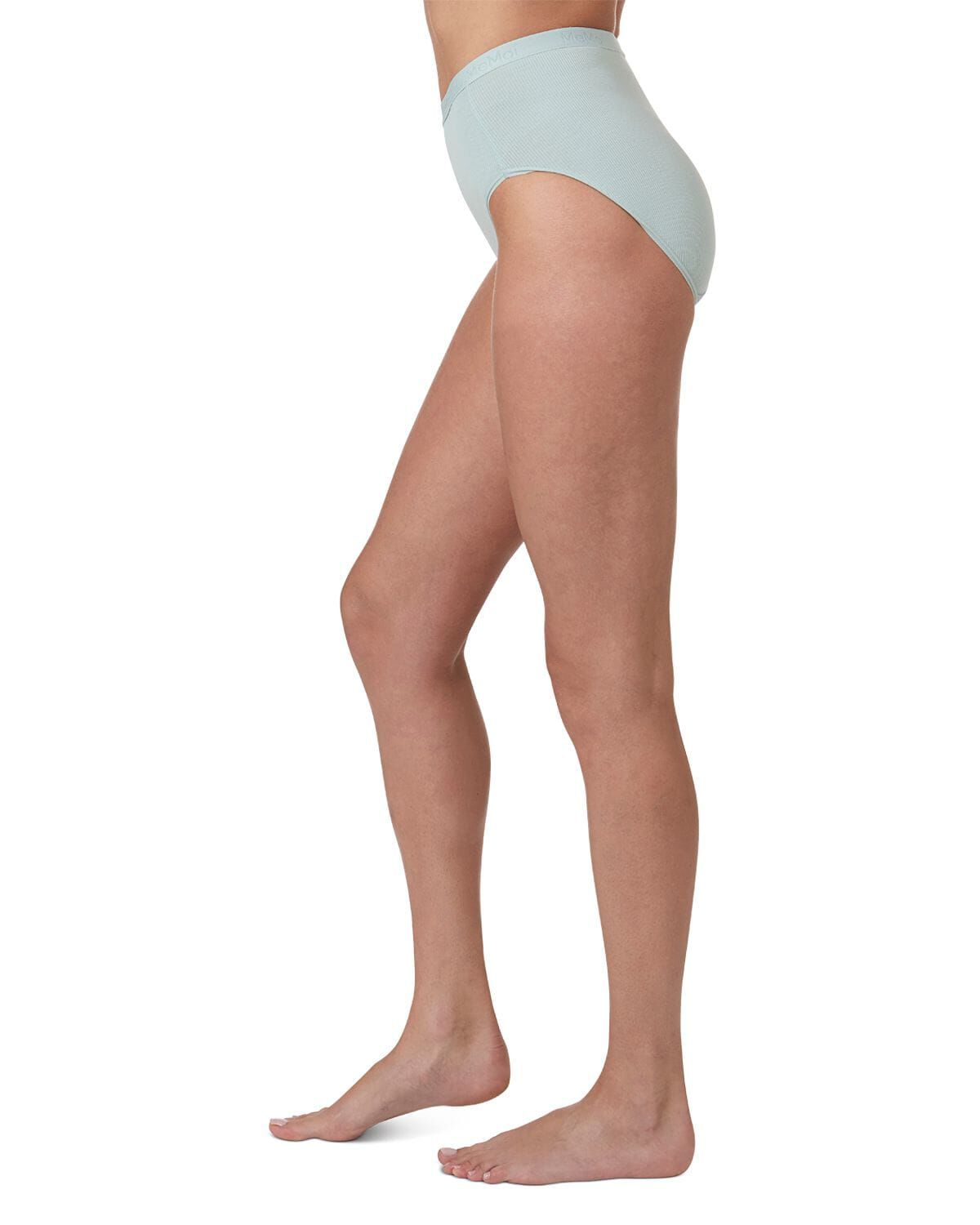 Women's 3 Pair Pack Ribbed Briefs, CLOUD BLUE, hi-res image number 0