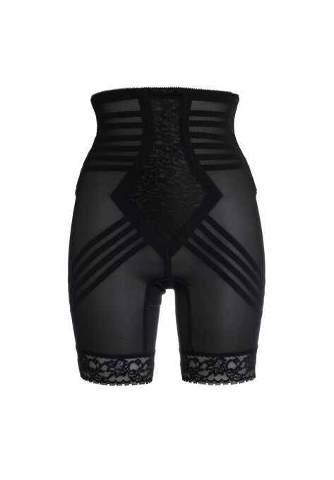 High Waist Thigh Shaper, BLACK, hi-res image number null