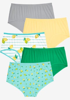 Comfort Choice® Full Coverage Stretch Cotton Brief 5-Pack