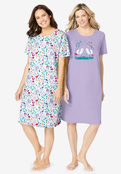 Plus Size Summer Sleepwear