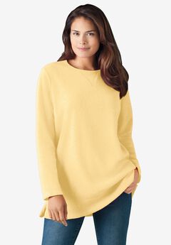 Crewneck Ultra Soft Sherpa Sweatshirt