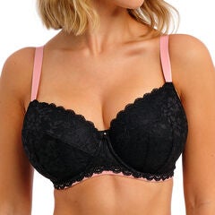 Offbeat Underwire Padded Demi Bra