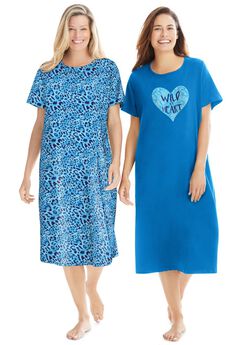 2-Pack Long Sleepshirts