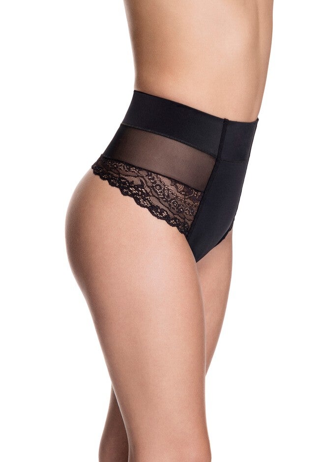 Brazilian Flair Mid Waist Thong, , alternate image number 2