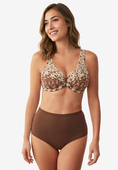 Embroidered Underwire Bra