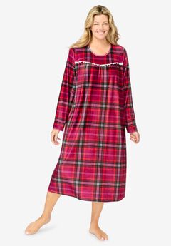 Plus Size Long Plush Robes