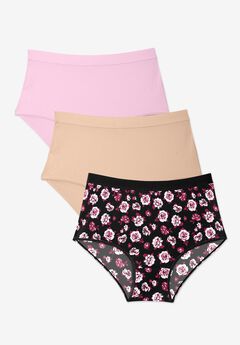 Cotton/Spandex Panty 3-Pack