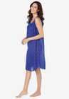 Pintuck Cooling Sleeveless Sleepshirt, , alternate image number null