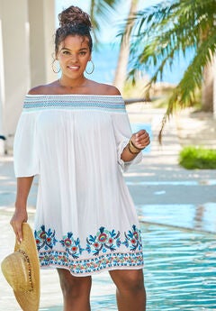 Plus Size Off The Shoulder Clothing