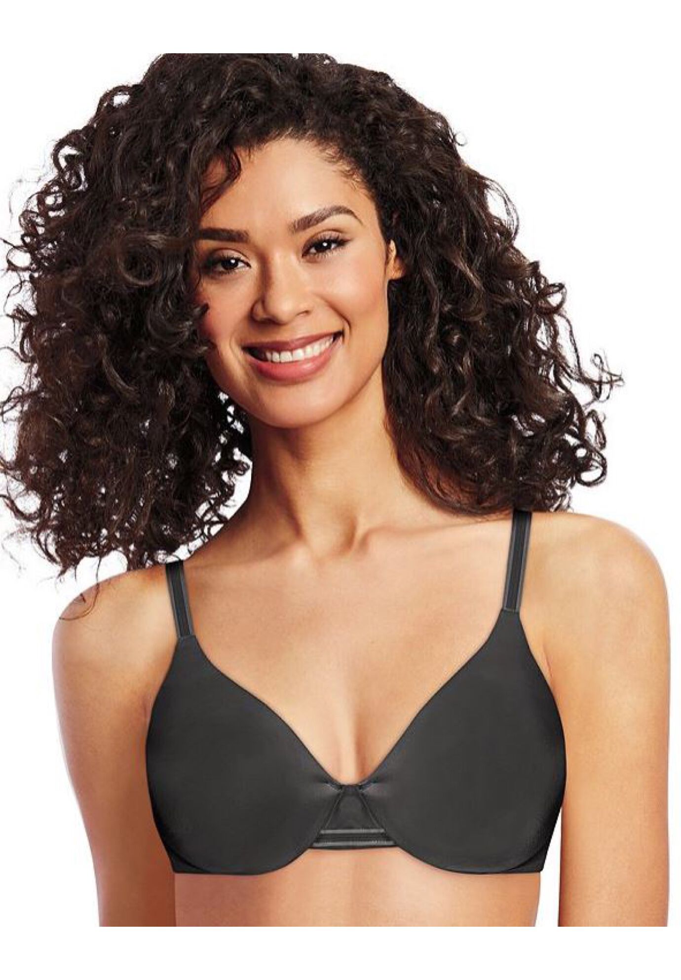 One Smooth U® Smoothing & Concealing Underwire Bra DF3W11, BLACK, hi-res image number 0