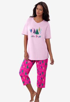 2-Piece Capri PJ Set