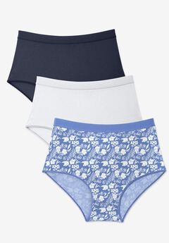 Cotton/Spandex Panty 3-Pack