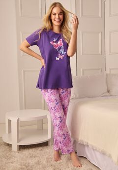 Graphic Tee Pure Cotton PJ Set