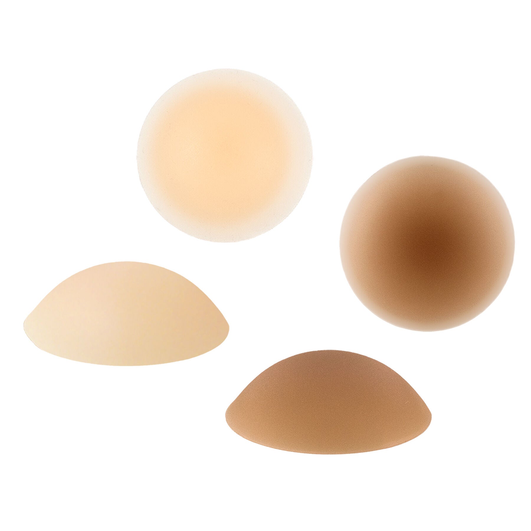 No Adhesive Petal Top, BEIGE, alternate image number 4