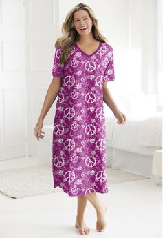 Long Print Sleepshirt