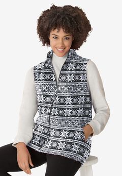 Plus Size Sweater Vests for Women
