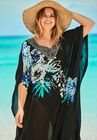 Long Embellished Cover Up , , alternate image number null