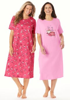 2-Pack Long Sleepshirts