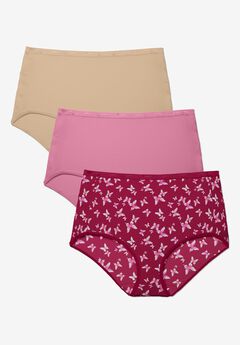 Full-Cut Cotton Spandex Brief 3-Pack