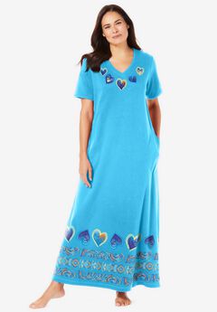 Plus Size Long Blue Dresses