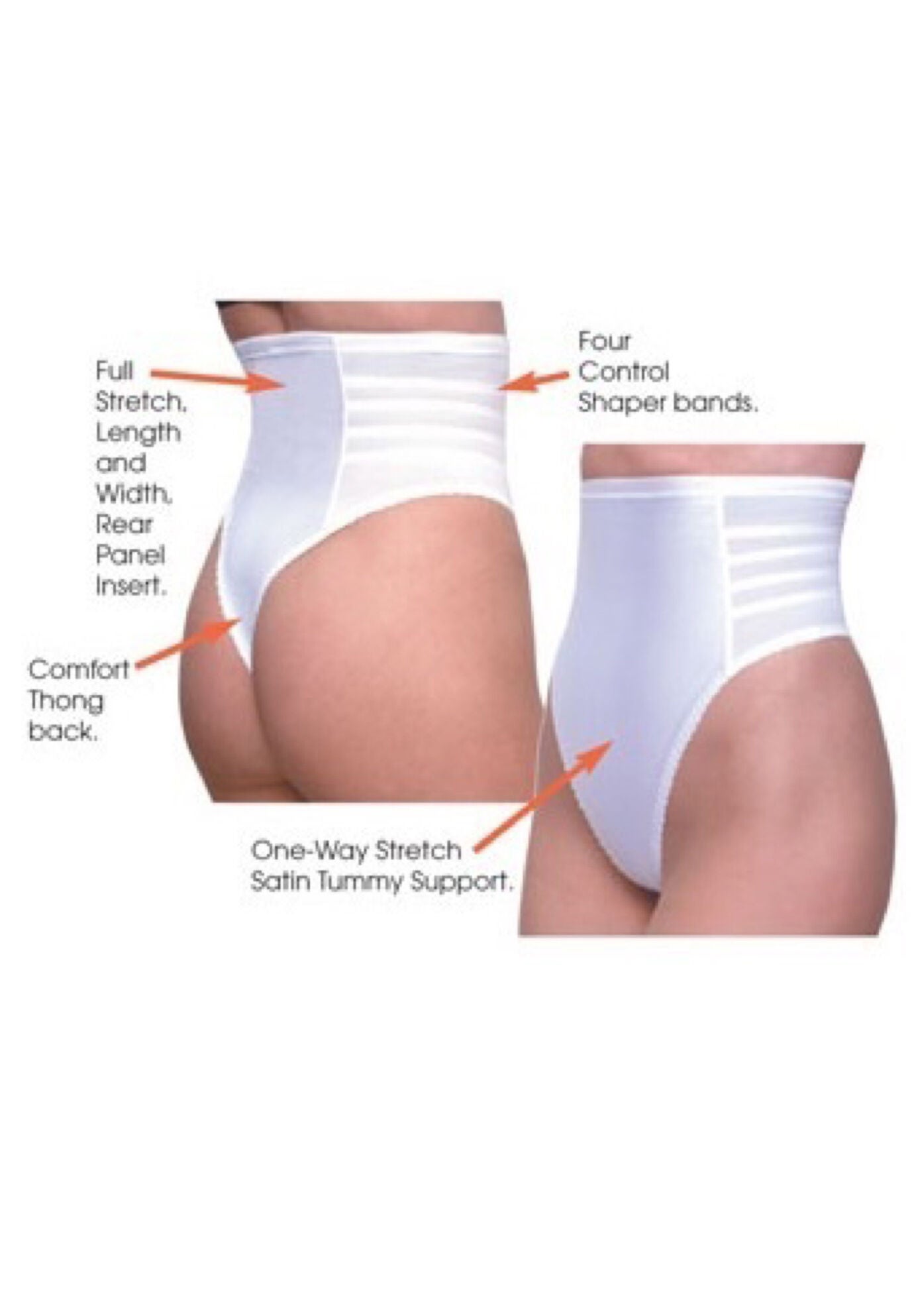 A high waist shaping thong 900, , on-hover image number 1