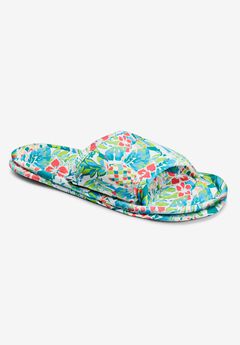 Cotton Slide Slippers