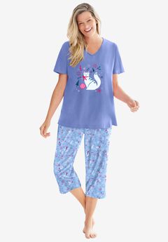 2-Piece Capri PJ Set