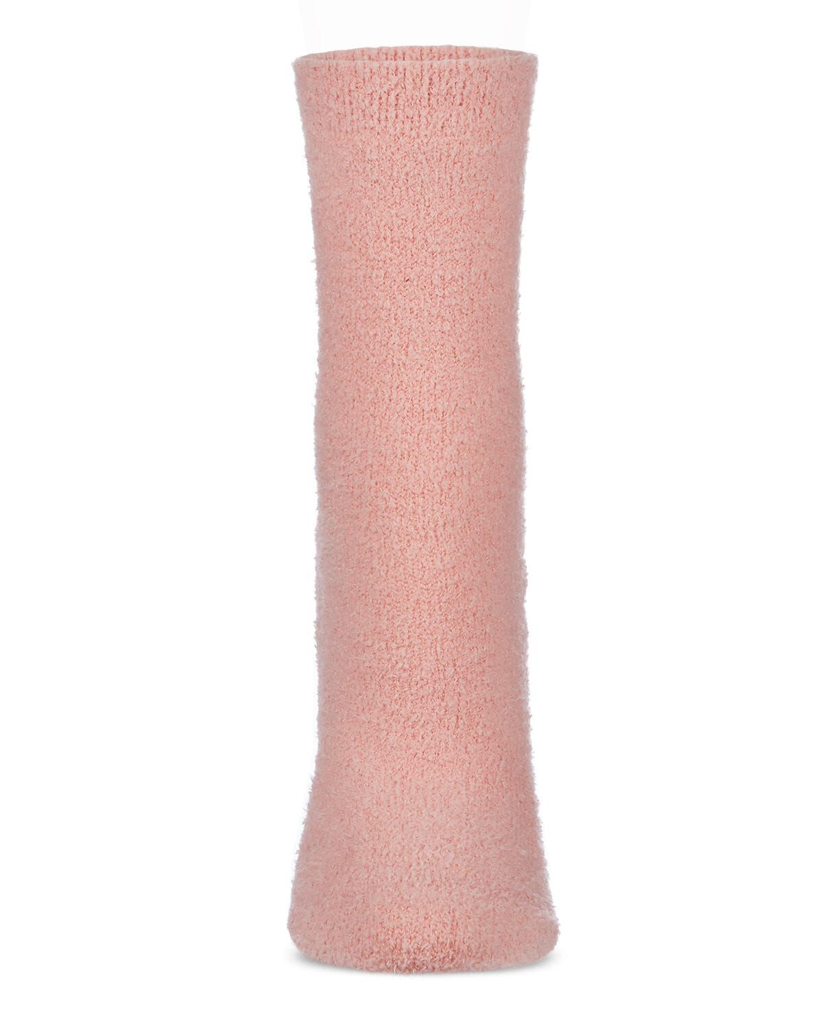 Women's Gel-Lined Solid-Color Citrus Scented Ankle Sock, PINK, alternate image number 1