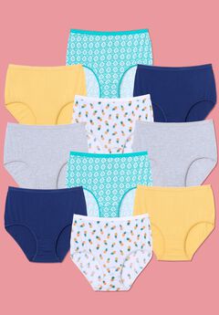 Full Coverage Cotton Brief 10-Pack