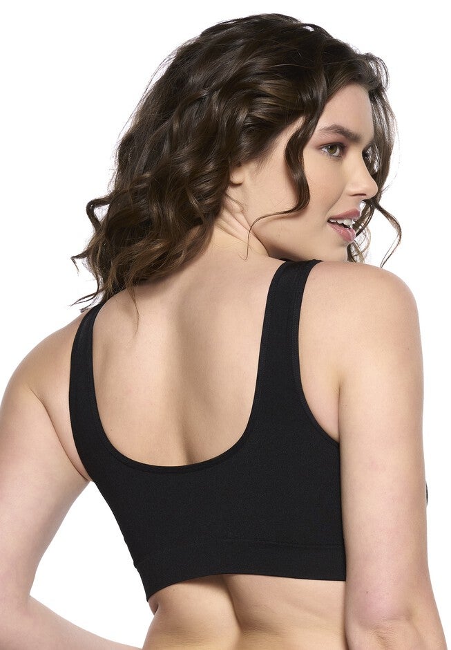 Body Smooth Seamless Wireless Bralette, , on-hover image number 1