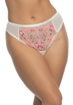 Allure Embroidered Thong