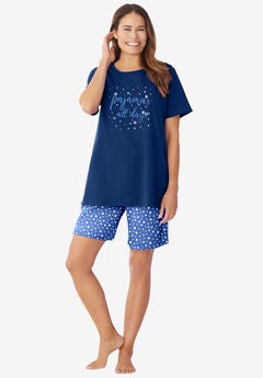 Knit PJ Short Set