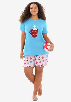 Knit PJ Short Set