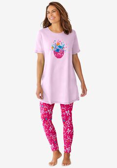 Graphic Tunic PJ Set