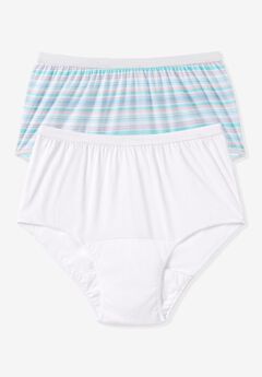 Cotton Leak-Proof Brief 2-Pack