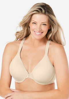 Brigitte Racerback Front-Close Seamless Underwire Bra